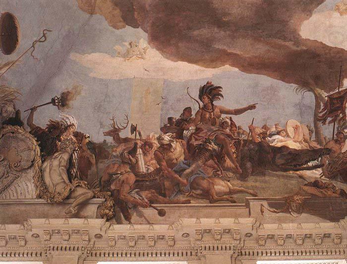 Giovanni Battista Tiepolo Apollo and the Continents china oil painting image
